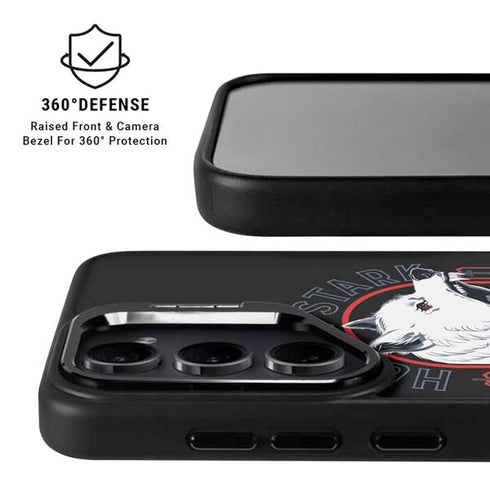 Game of Thrones: House Stark Direwolf Galaxy S24 Ultra Kickstand Case