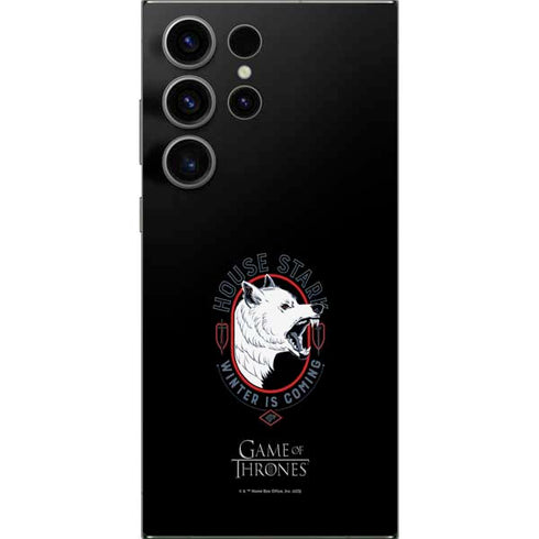 Game of Thrones: House Stark Direwolf Galaxy S24 Ultra Skin