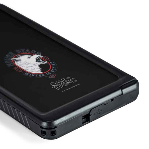 Game of Thrones: House Stark Direwolf Galaxy S24 Ultra Waterproof Case
