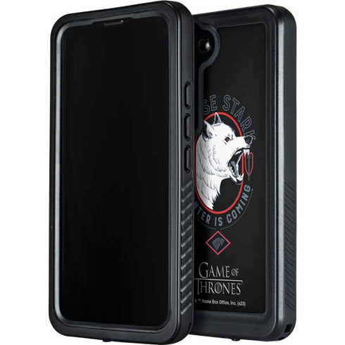 Game of Thrones: House Stark Direwolf Galaxy S24 Waterproof Case
