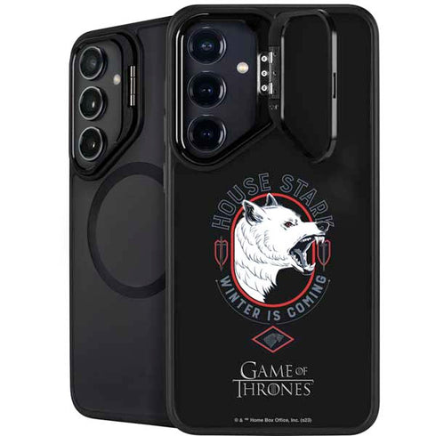 Game of Thrones: House Stark Direwolf Galaxy S25 FE Kickstand Case