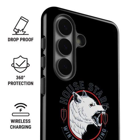 Game of Thrones: House Stark Direwolf Galaxy S26 Impact Case