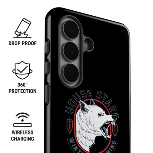Game of Thrones: House Stark Direwolf Galaxy S26 Plus Impact Case