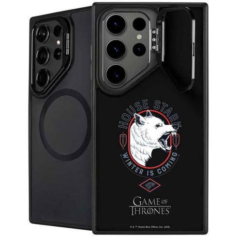 Game of Thrones: House Stark Direwolf Galaxy S26 Ultra Kickstand Case