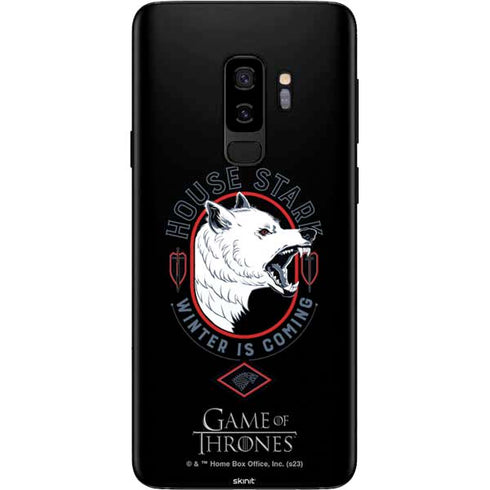 Game of Thrones: House Stark Direwolf Galaxy S9 Plus Skin