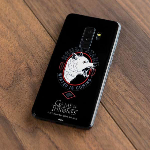 Game of Thrones: House Stark Direwolf Galaxy S9 Plus Skin