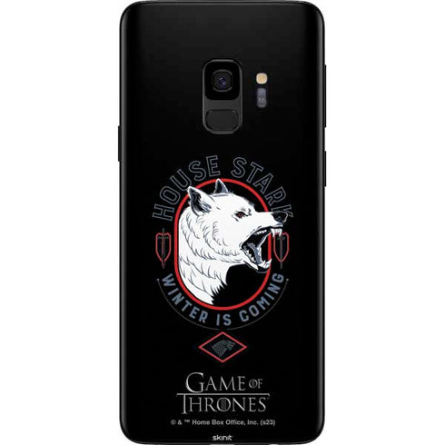 Game of Thrones: House Stark Direwolf Galaxy S9 Skin