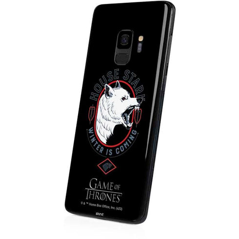 Game of Thrones: House Stark Direwolf Galaxy S9 Skin
