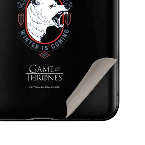 Game of Thrones: House Stark Direwolf Galaxy Z Flip Skin