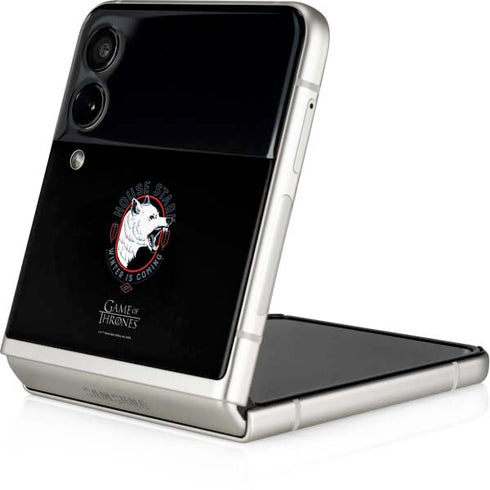 Game of Thrones: House Stark Direwolf Galaxy Z Flip3 5G Skin