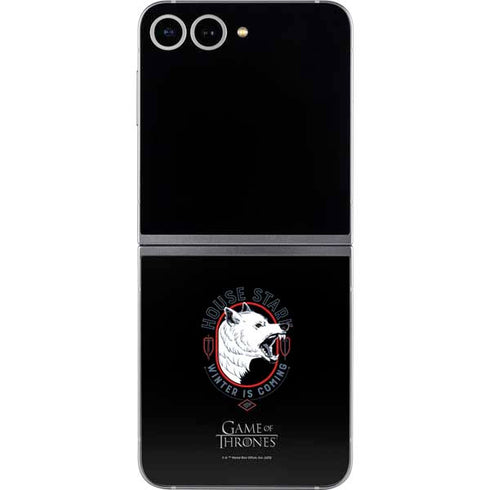 Game of Thrones: House Stark Direwolf Galaxy Z Flip6 Skin