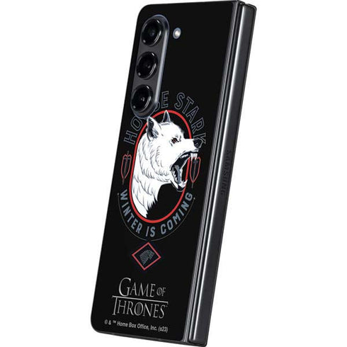 Game of Thrones: House Stark Direwolf Galaxy Z Fold5 5G Skin