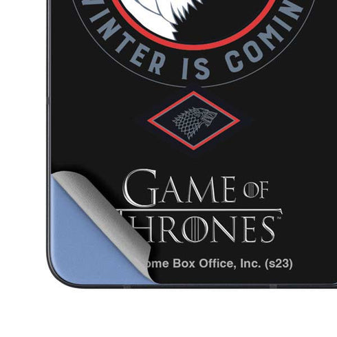 Game of Thrones: House Stark Direwolf Galaxy Z Fold5 5G Skin