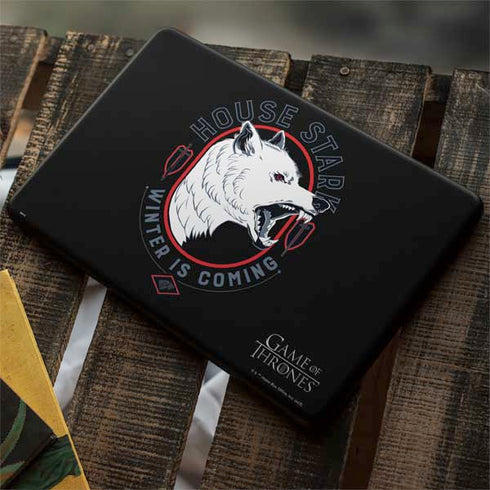 Game of Thrones: House Stark Direwolf Google Pixelbook Go Skin