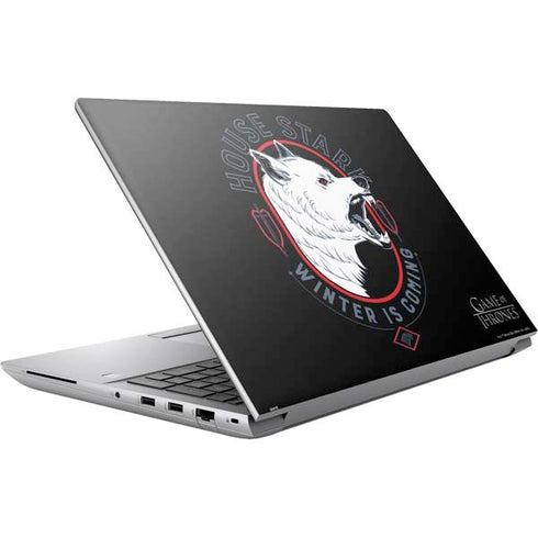 Game of Thrones: House Stark Direwolf HP ZBook Fury 16 G10 Skin