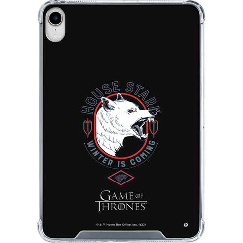 Game of Thrones: House Stark Direwolf iPad 11th Gen (2025) Clear Case