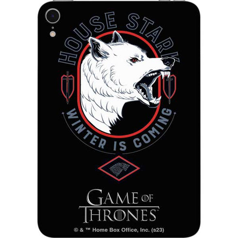 Game of Thrones: House Stark Direwolf Apple iPad Mini Skin