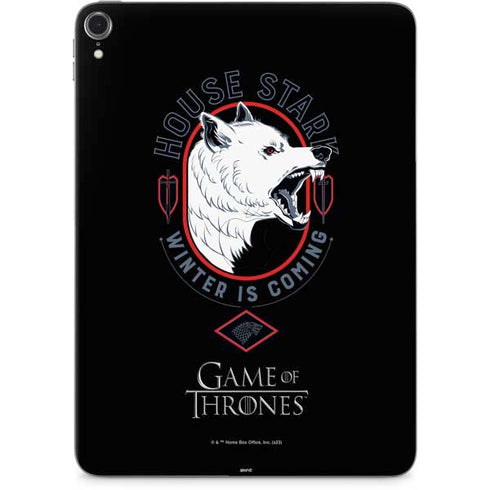Game of Thrones: House Stark Direwolf Apple iPad Pro Skin