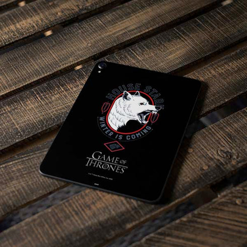 Game of Thrones: House Stark Direwolf Apple iPad Pro Skin