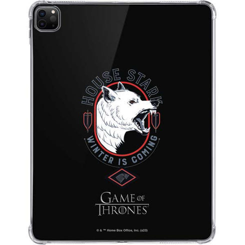 Game of Thrones: House Stark Direwolf iPad Pro 11in (2024) Clear Case