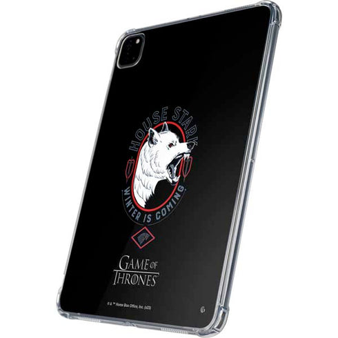 Game of Thrones: House Stark Direwolf iPad Pro 11in (2024) Clear Case