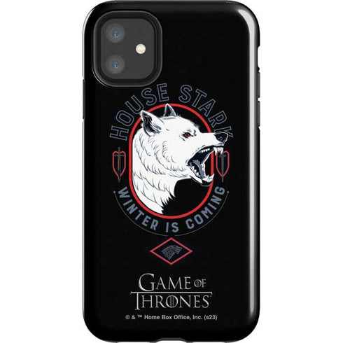 Game of Thrones: House Stark Direwolf iPhone 11 Impact Case