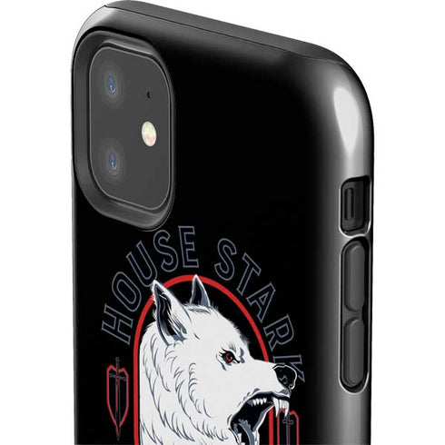 Game of Thrones: House Stark Direwolf iPhone 11 Impact Case