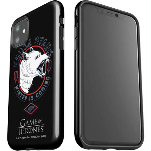 Game of Thrones: House Stark Direwolf iPhone 11 Impact Case