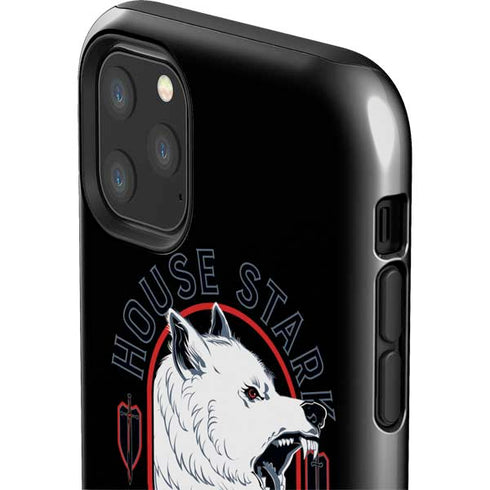 Game of Thrones: House Stark Direwolf iPhone 11 Pro Max Impact Case