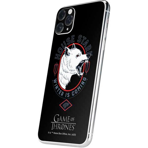 Game of Thrones: House Stark Direwolf iPhone 11 Pro Max Skin
