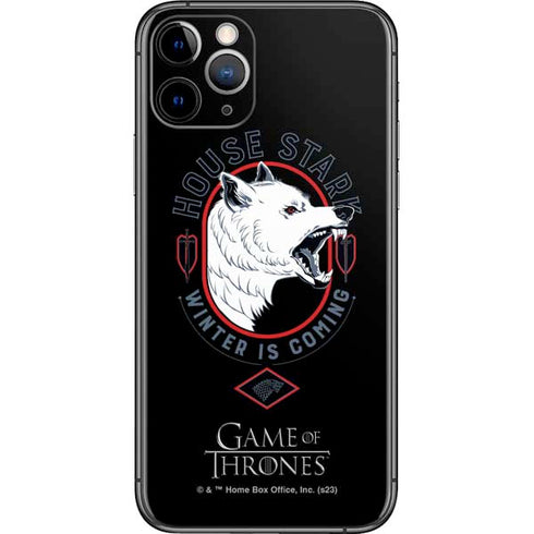 Game of Thrones: House Stark Direwolf iPhone 11 Pro Skin