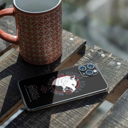 Game of Thrones: House Stark Direwolf iPhone 11 Pro Skin