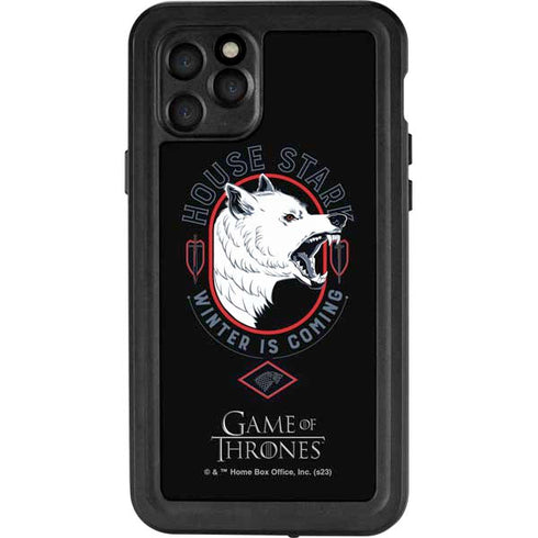 Game of Thrones: House Stark Direwolf iPhone 11 Pro Waterproof Case