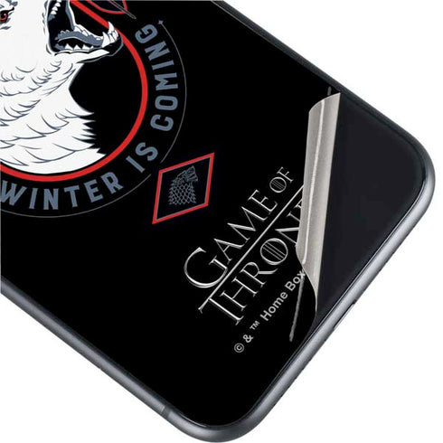 Game of Thrones: House Stark Direwolf iPhone 11 Skin