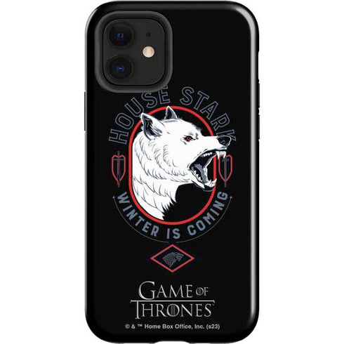 Game of Thrones: House Stark Direwolf iPhone 12 Impact Case