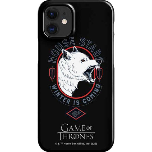 Game of Thrones: House Stark Direwolf iPhone 12 Mini Lite Case