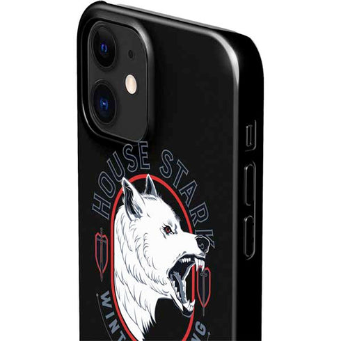 Game of Thrones: House Stark Direwolf iPhone 12 Mini Lite Case