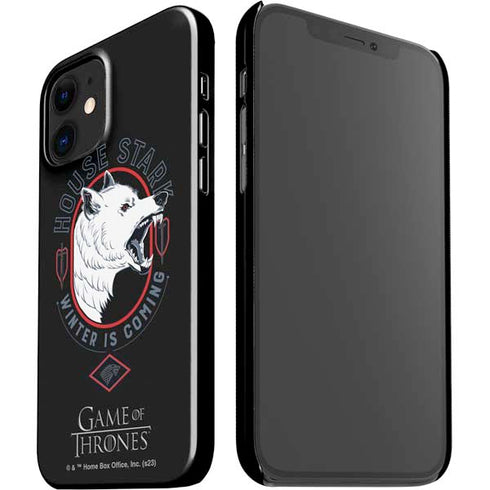 Game of Thrones: House Stark Direwolf iPhone 12 Mini Lite Case