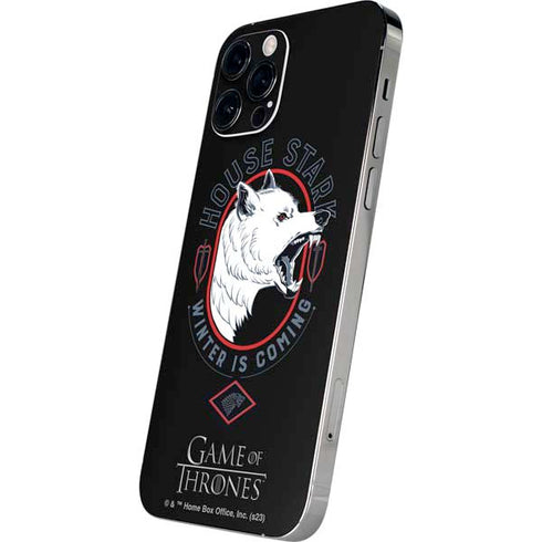 Game of Thrones: House Stark Direwolf iPhone 12 Pro Skin