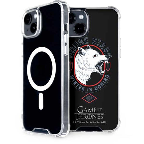 Game of Thrones: House Stark Direwolf iPhone 13 MagSafe Case