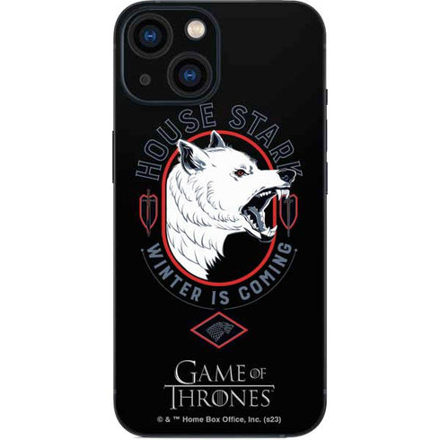 Game of Thrones: House Stark Direwolf iPhone 13 Mini Skin