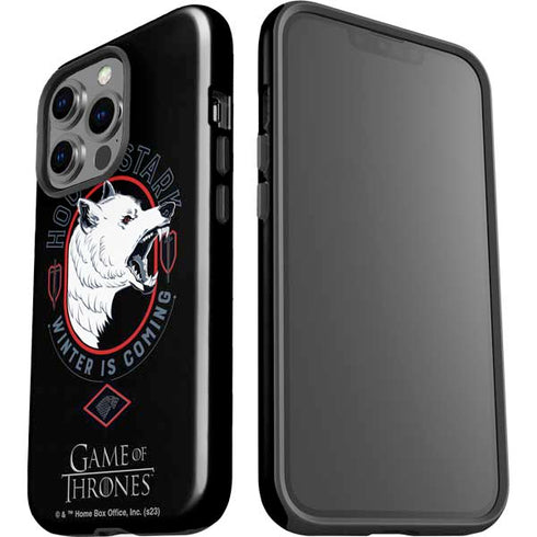 Game of Thrones: House Stark Direwolf iPhone 13 Pro Impact Case