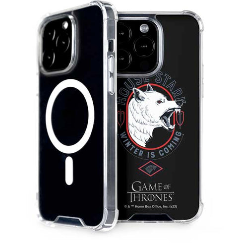 Game of Thrones: House Stark Direwolf iPhone 13 Pro MagSafe Case