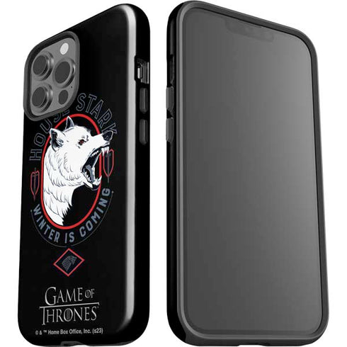 Game of Thrones: House Stark Direwolf iPhone 13 Pro Max Impact Case