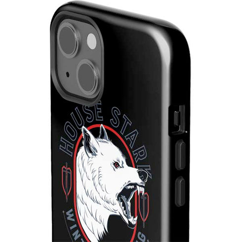 Game of Thrones: House Stark Direwolf iPhone 14 Impact Case
