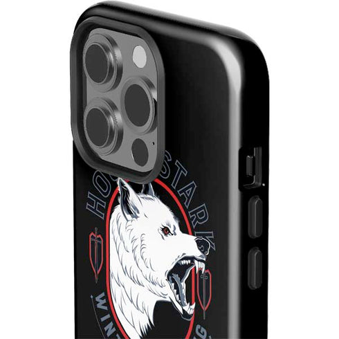 Game of Thrones: House Stark Direwolf iPhone 14 Pro Impact Case