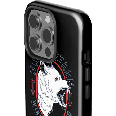 Game of Thrones: House Stark Direwolf iPhone 15 Pro Impact Case