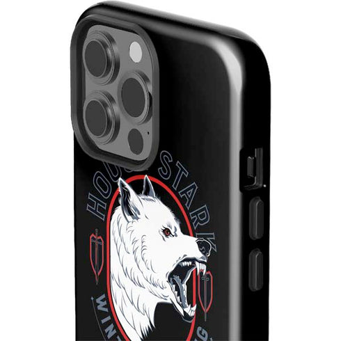 Game of Thrones: House Stark Direwolf iPhone 15 Pro Max Impact Case