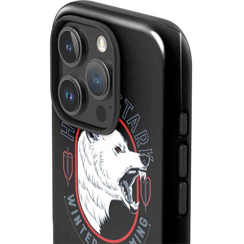 Game of Thrones: House Stark Direwolf iPhone 16 Pro Impact Case
