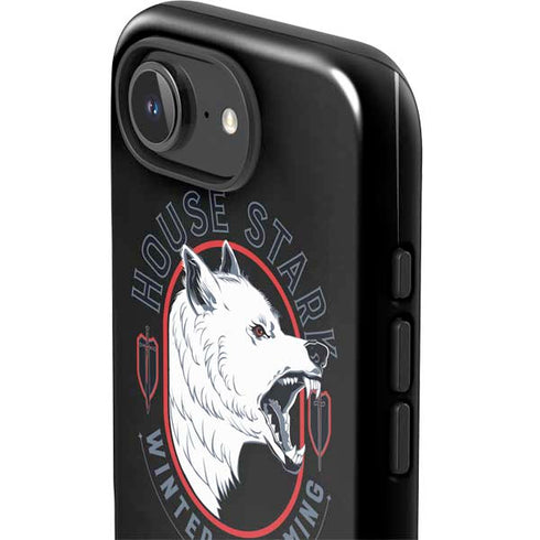 Game of Thrones: House Stark Direwolf iPhone 16e Impact Case
